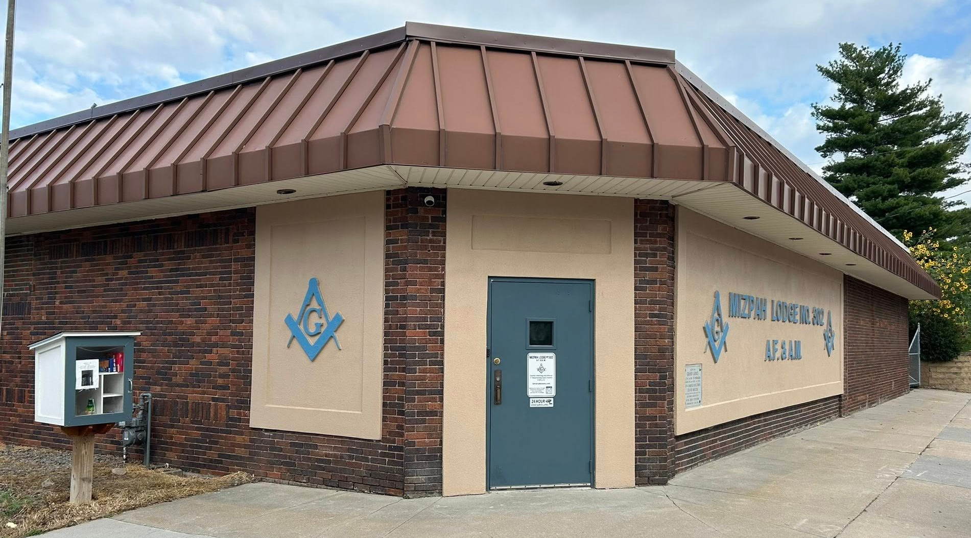 Mizpah Lodge #302 building exterior at 1124 S. 48th Street, Omaha