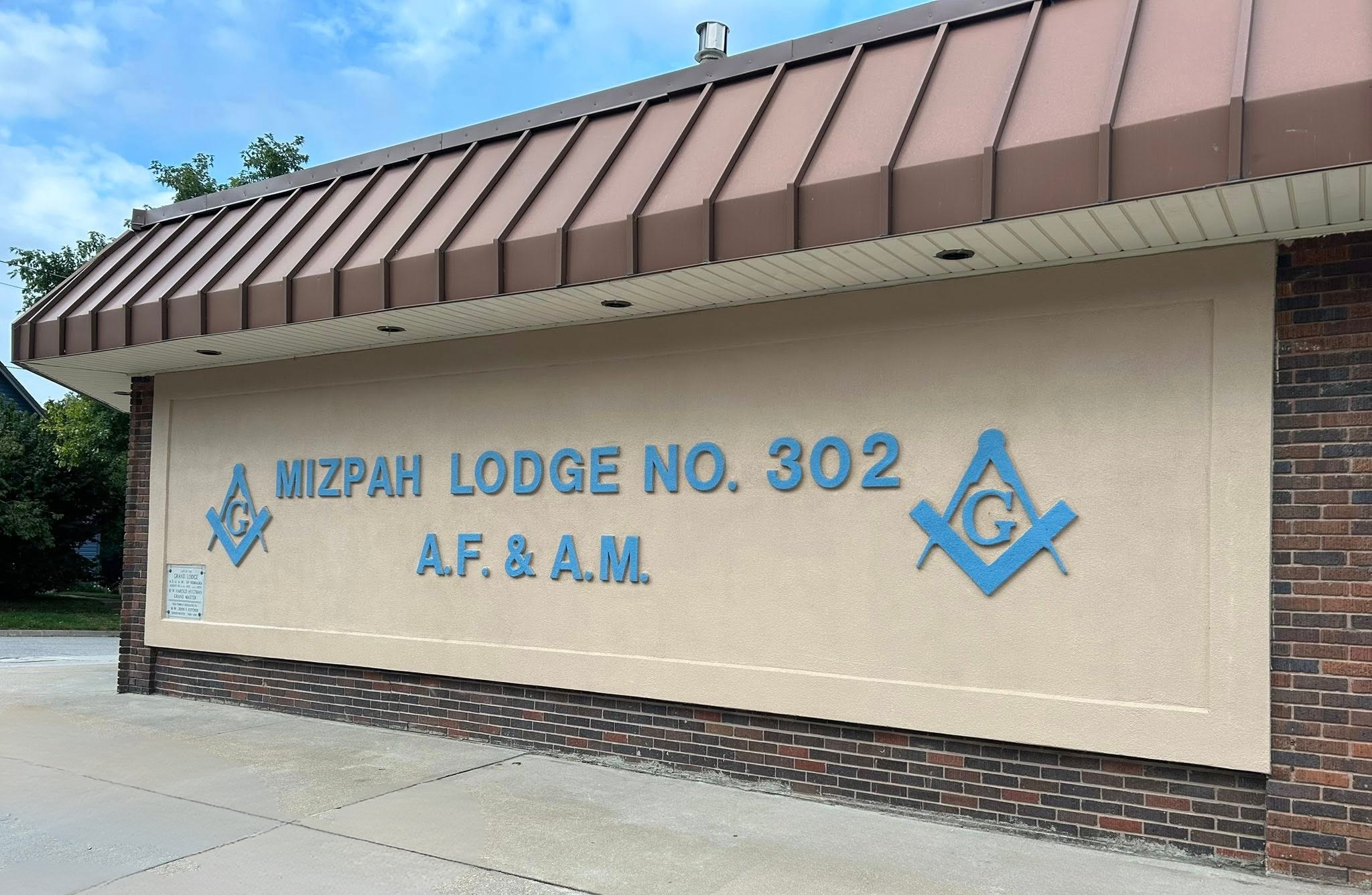 Mizpah Lodge #302 building exterior at 1124 S. 48th Street, Omaha